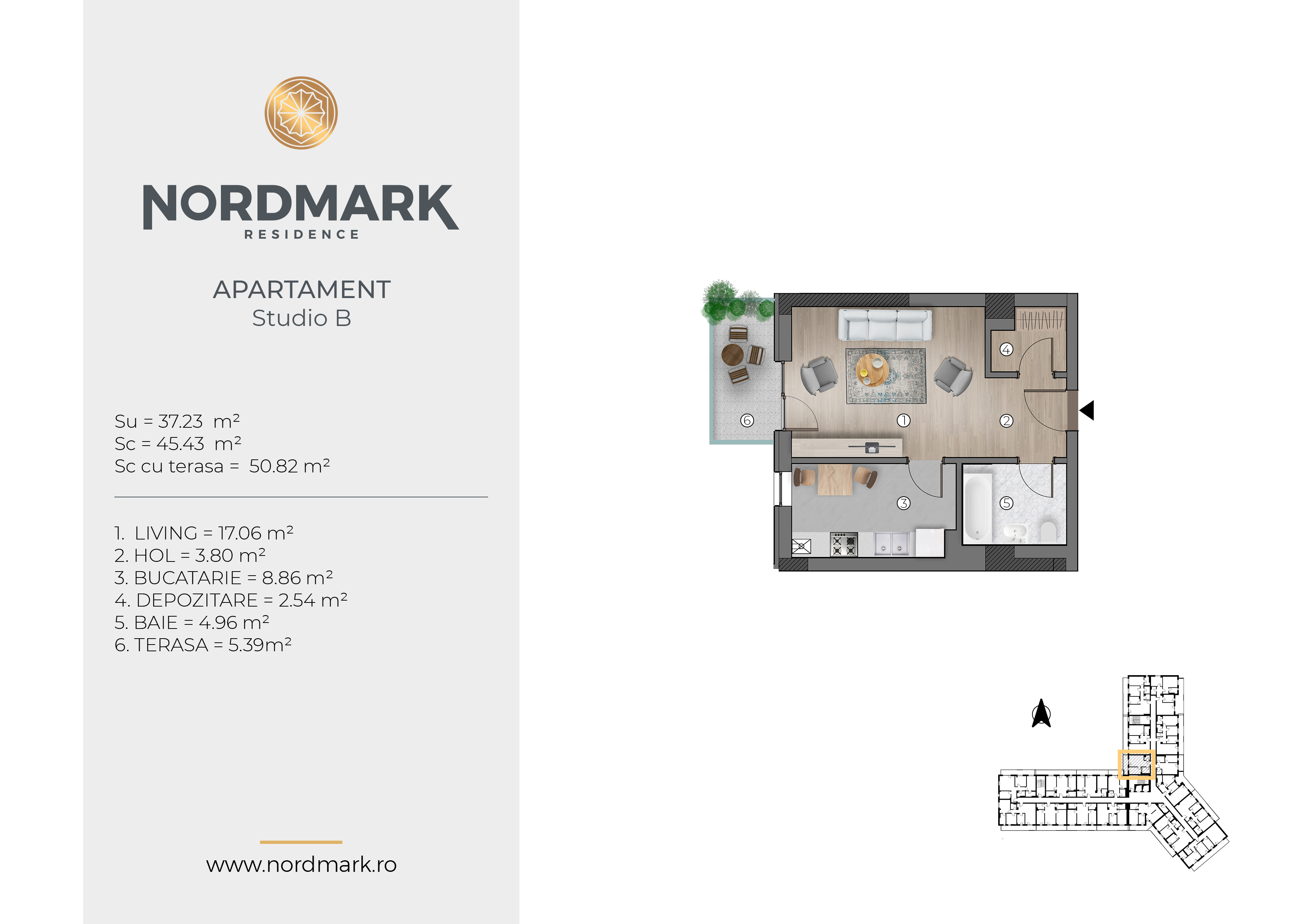 FISA APARTAMENT 309_Studio B